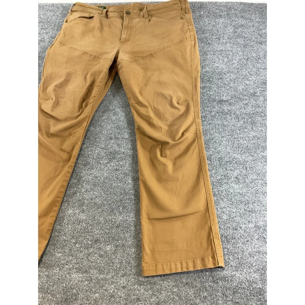 Orvis Men's 40x32 Brown 5 Pocket Pants Stretch Casual Outdoor Straight Fit